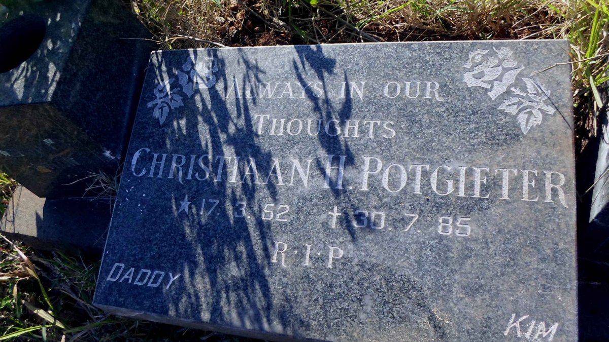  POTGIETER Christiaan H. 1952-1985