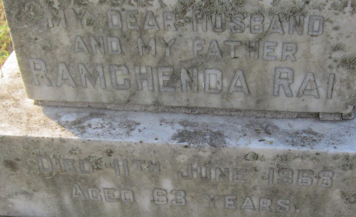 RAI Ramchenda -1968