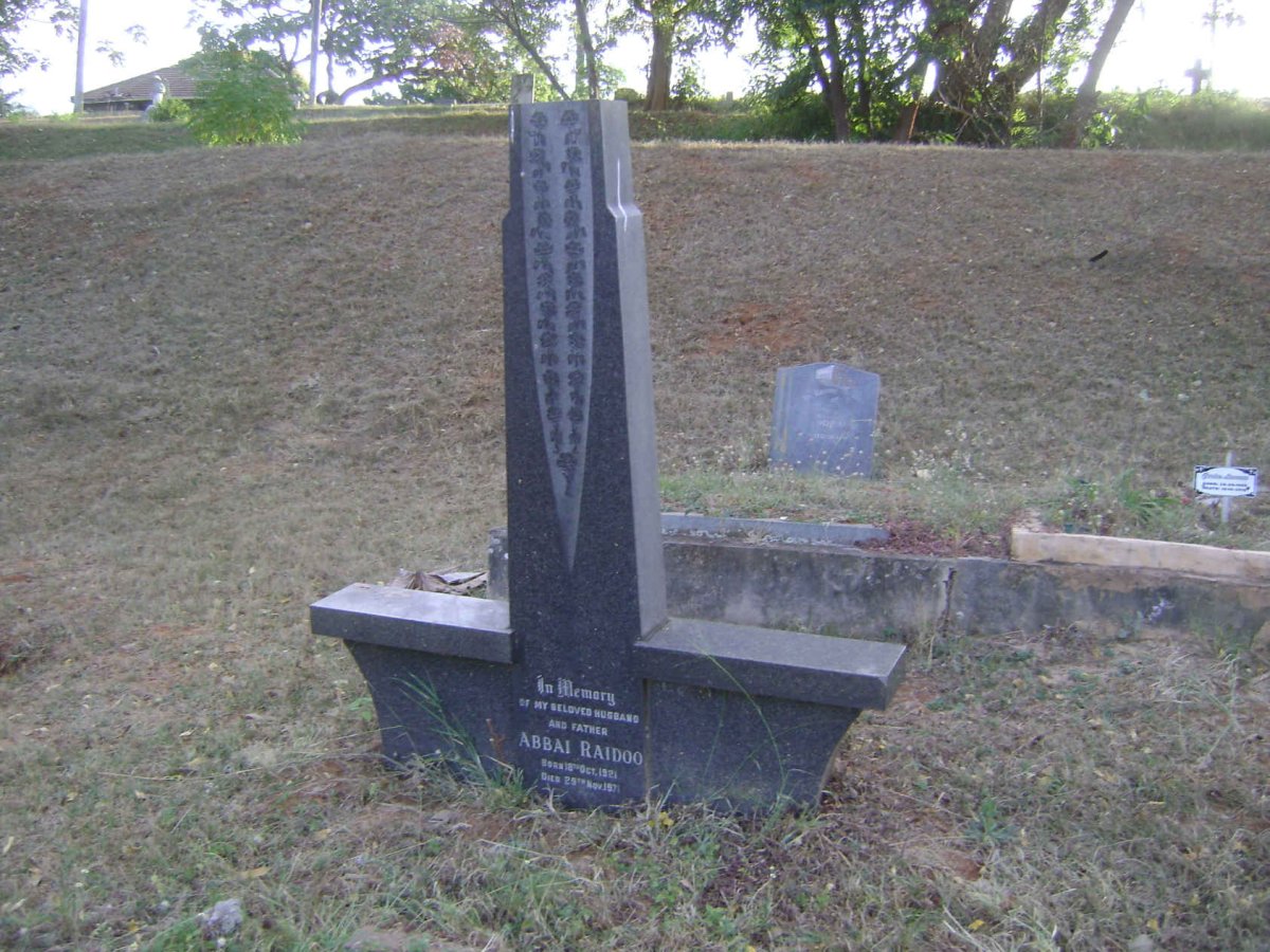 RAIDOO Abbai 1921-1971