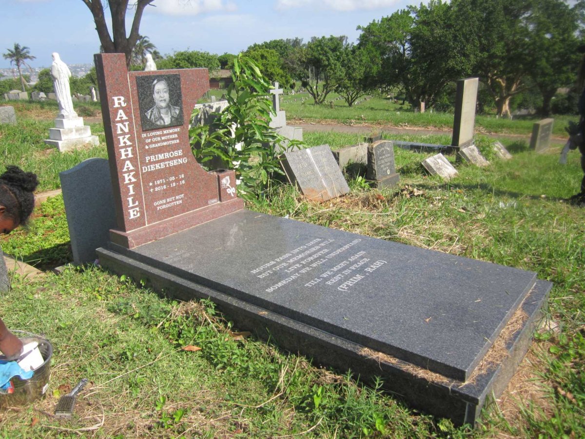RANKHAKILE Primrose Dieketseng 1971-2016