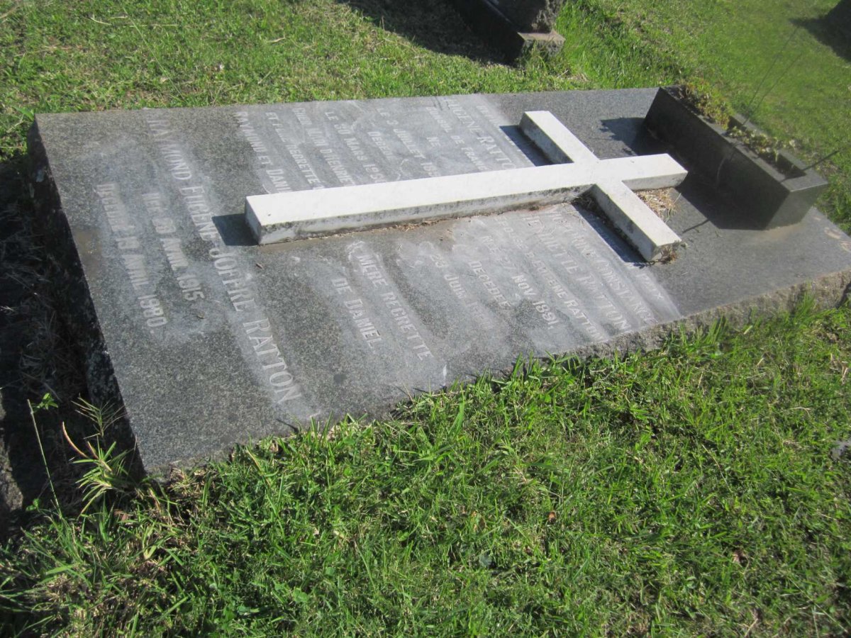 RATTON Eugene 1891-1960 &amp; Victorine Constance Henriette 1891-1980 :: RATTON Raymond Eugene Joffre 1915-1980
