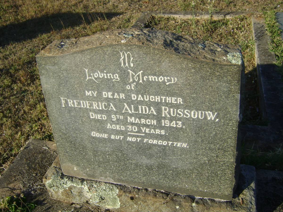 RUSSOUW Frederica Alida -1943