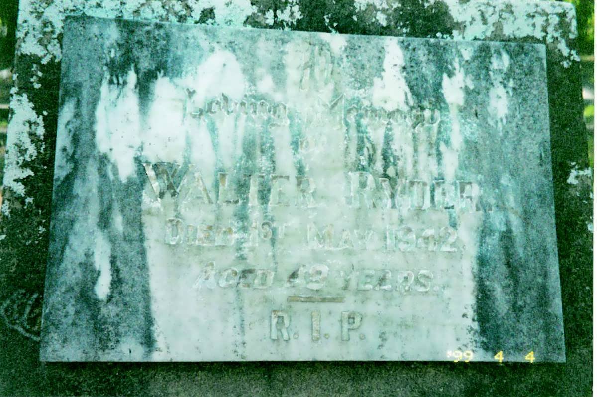 RYDER Walter -1942