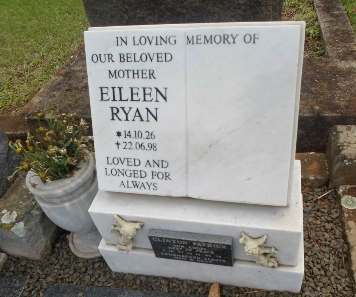 RYAN Thomas Patrick 1890-1943 &amp; Kathleen 1892-1963