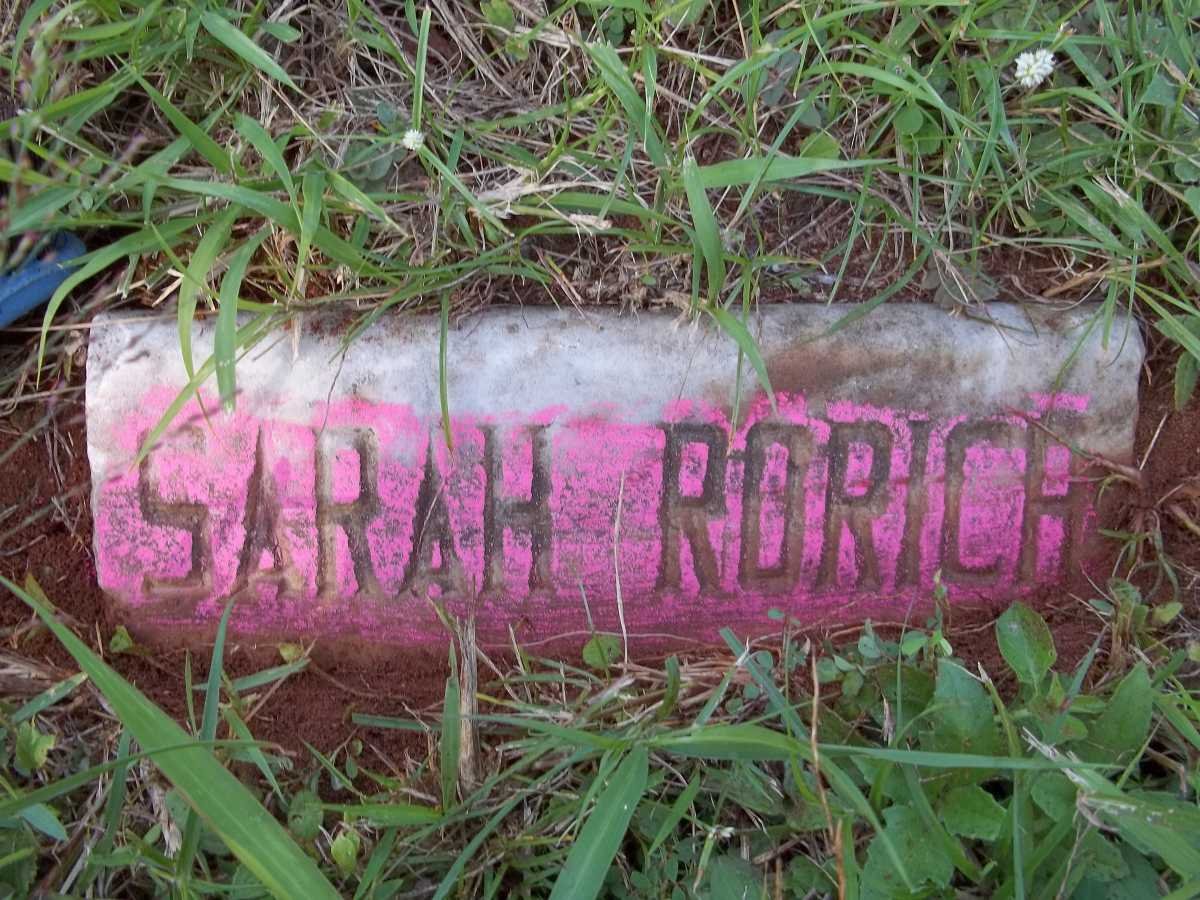 RORICH Sarah -1959