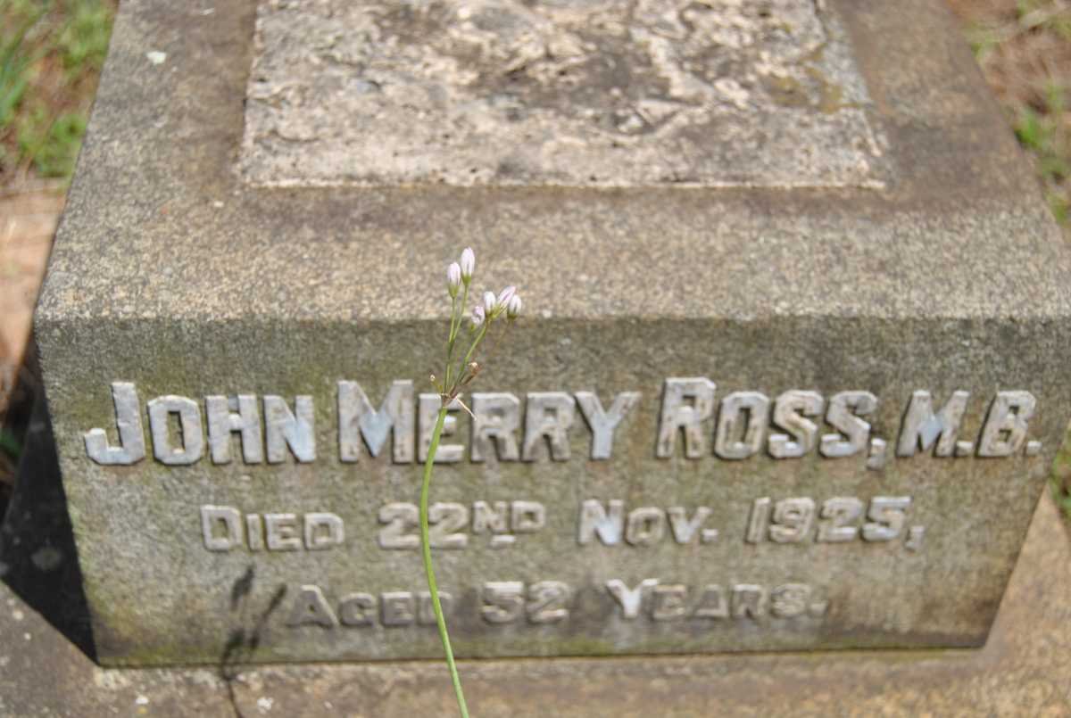 ROSS John Merry -1925