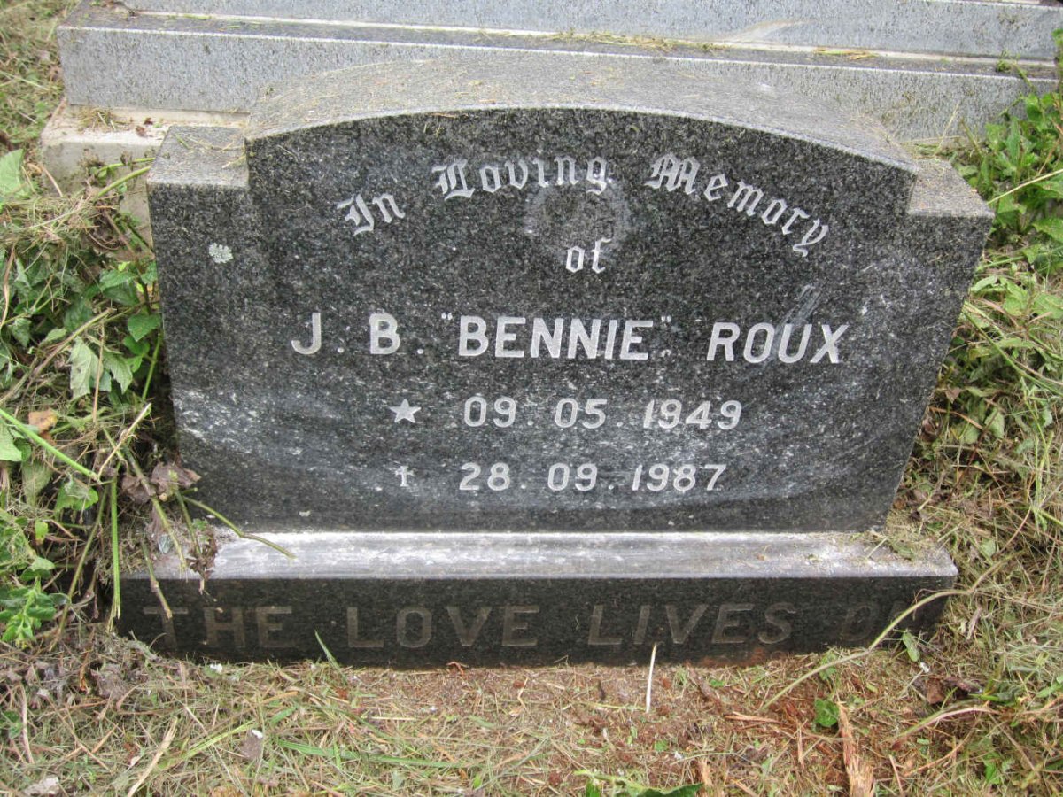 ROUX J.B. 1949-1987