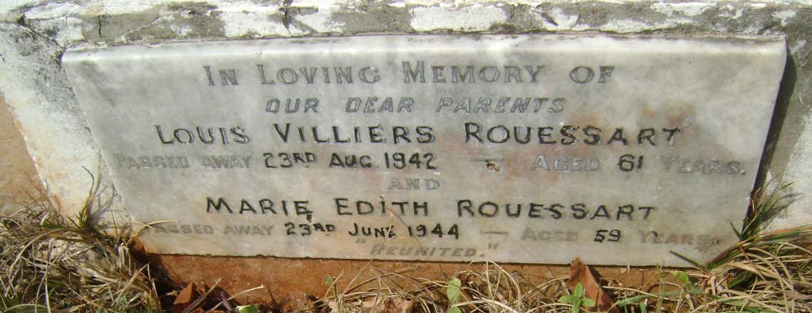 ROUESSART Louis Villiers -1942 &amp; Marie Edith -1944