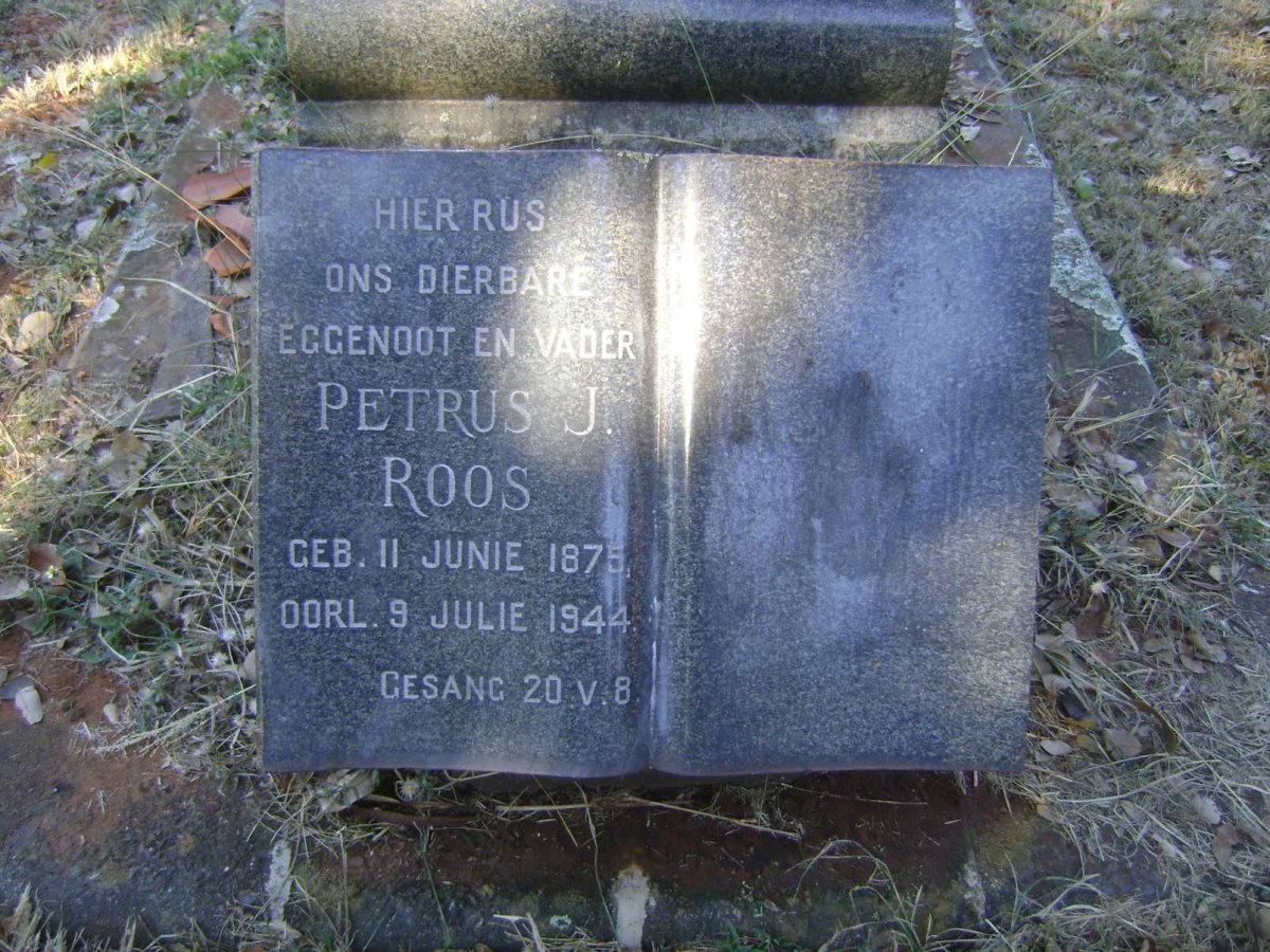 ROOS Petrus J. 1875-1944