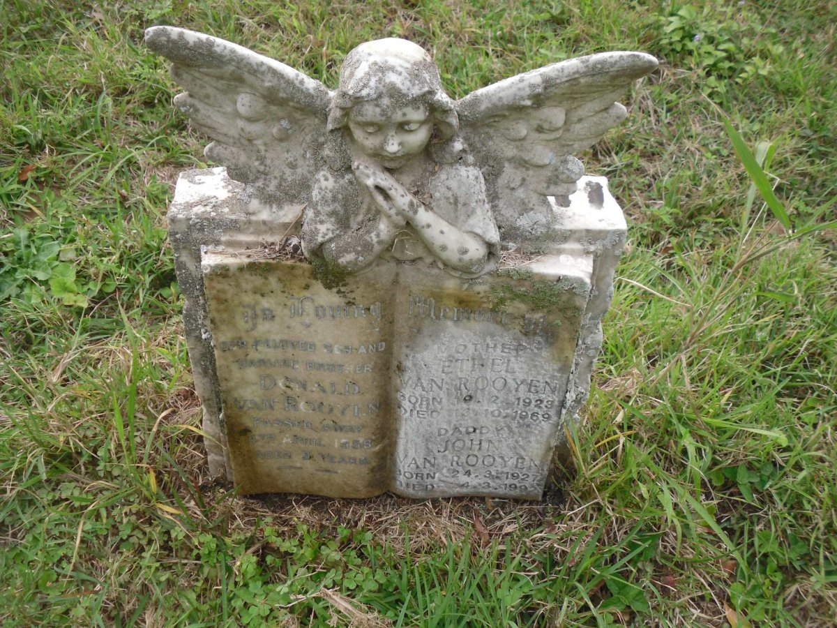ROOYEN John, van 1927-1992 &amp; Ethel 1923-1969 :: ROOYEN Donald, van -1958
