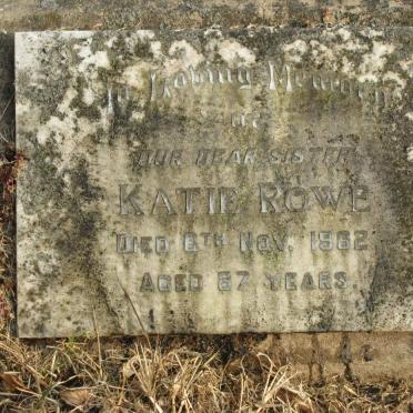 ROWE Katie -1962