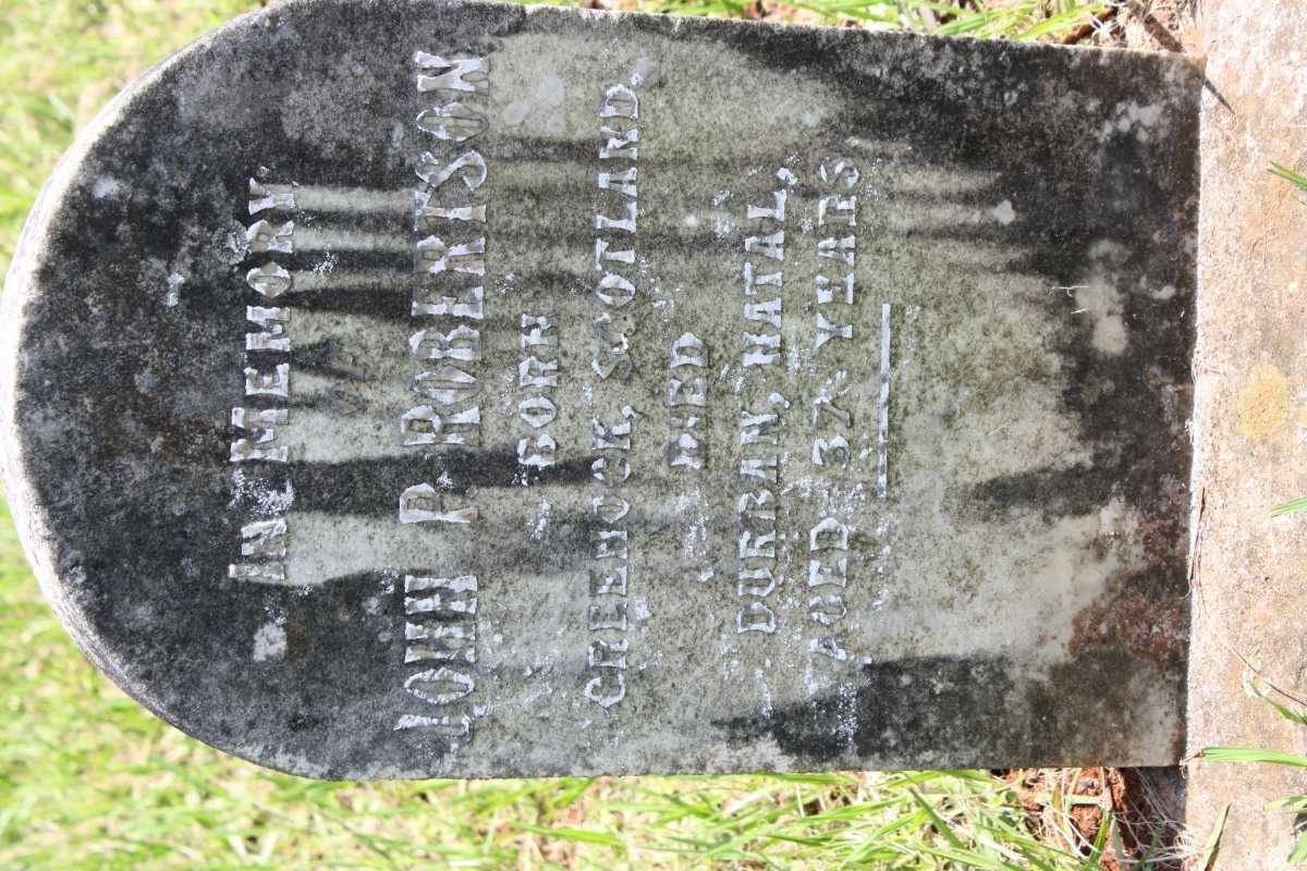 ROBERTSON John P.