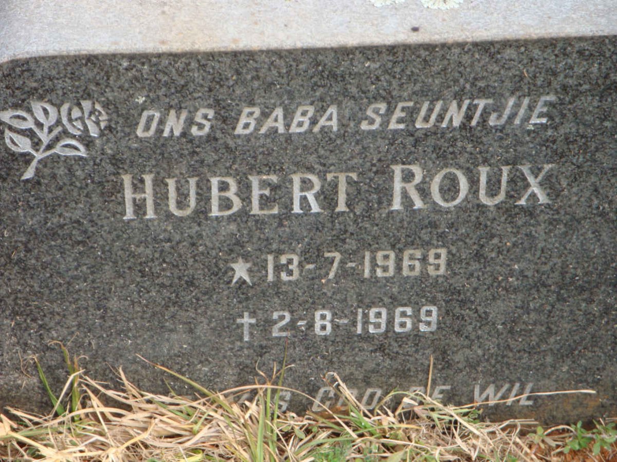 ROUX Hubert 1969-1969