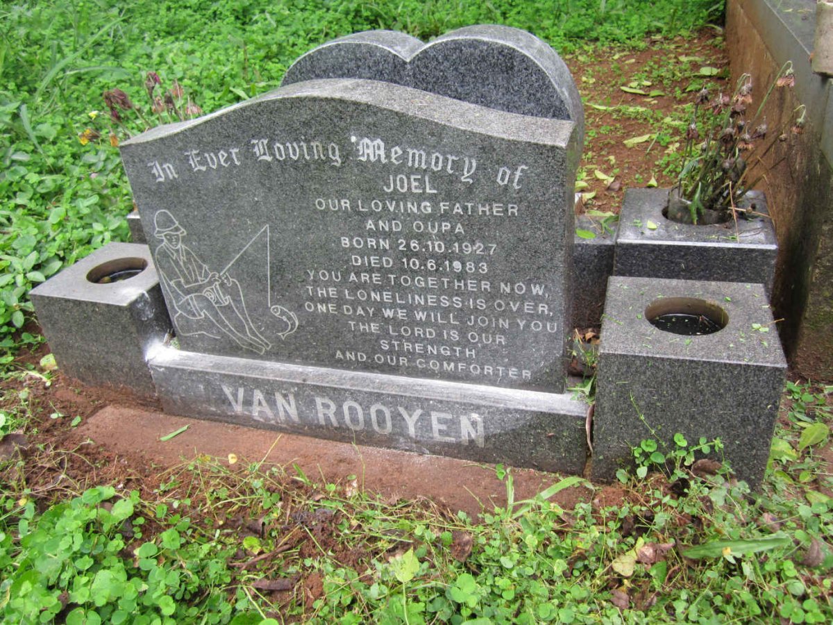 ROOYEN Joel, van 1927-1983
