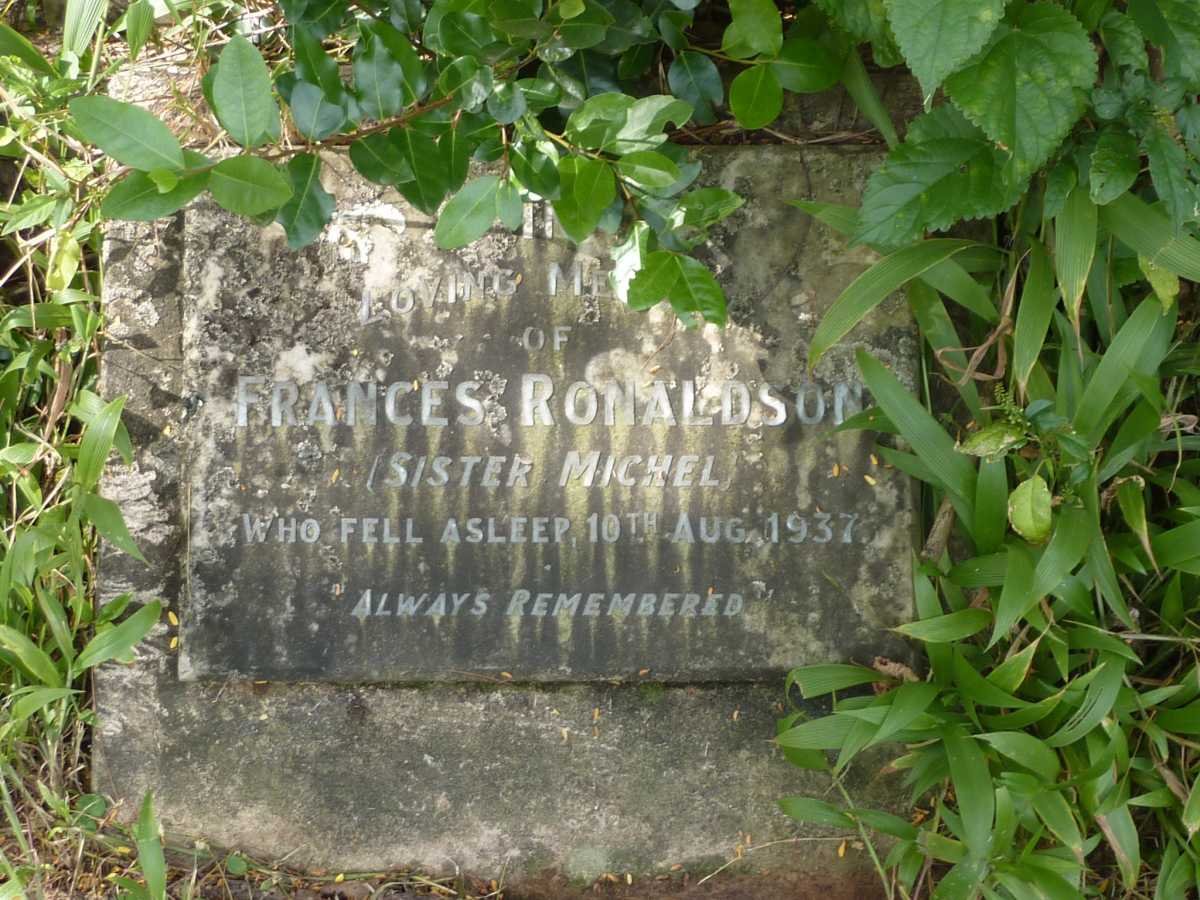RONALDSON Frances -1937