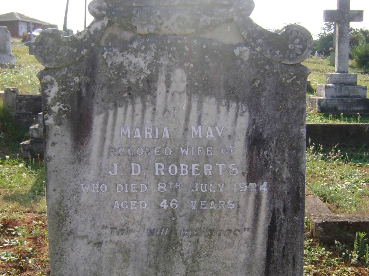 ROBERTS Maria May -1924