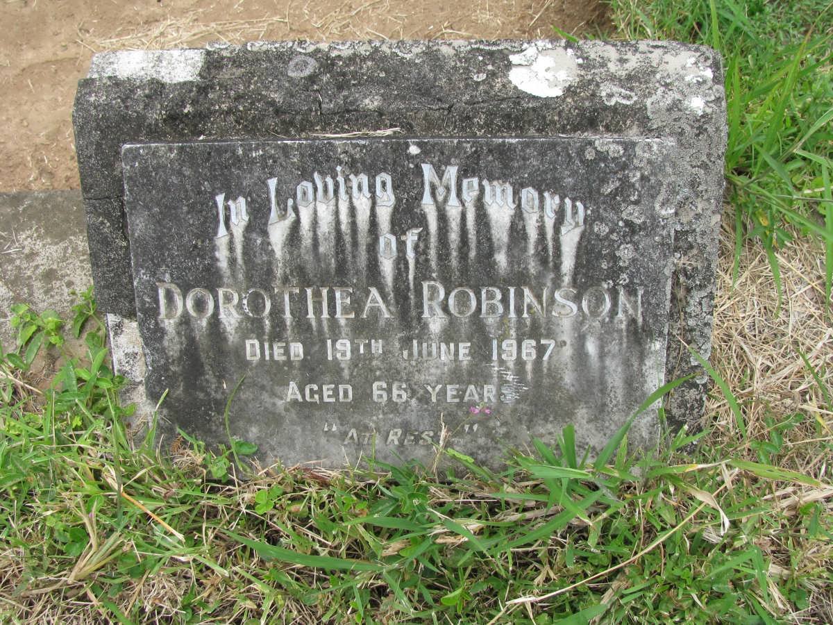 ROBINSON Dorothea -1967