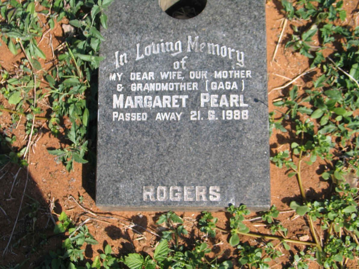 ROGERS Margaret Pearl -1988