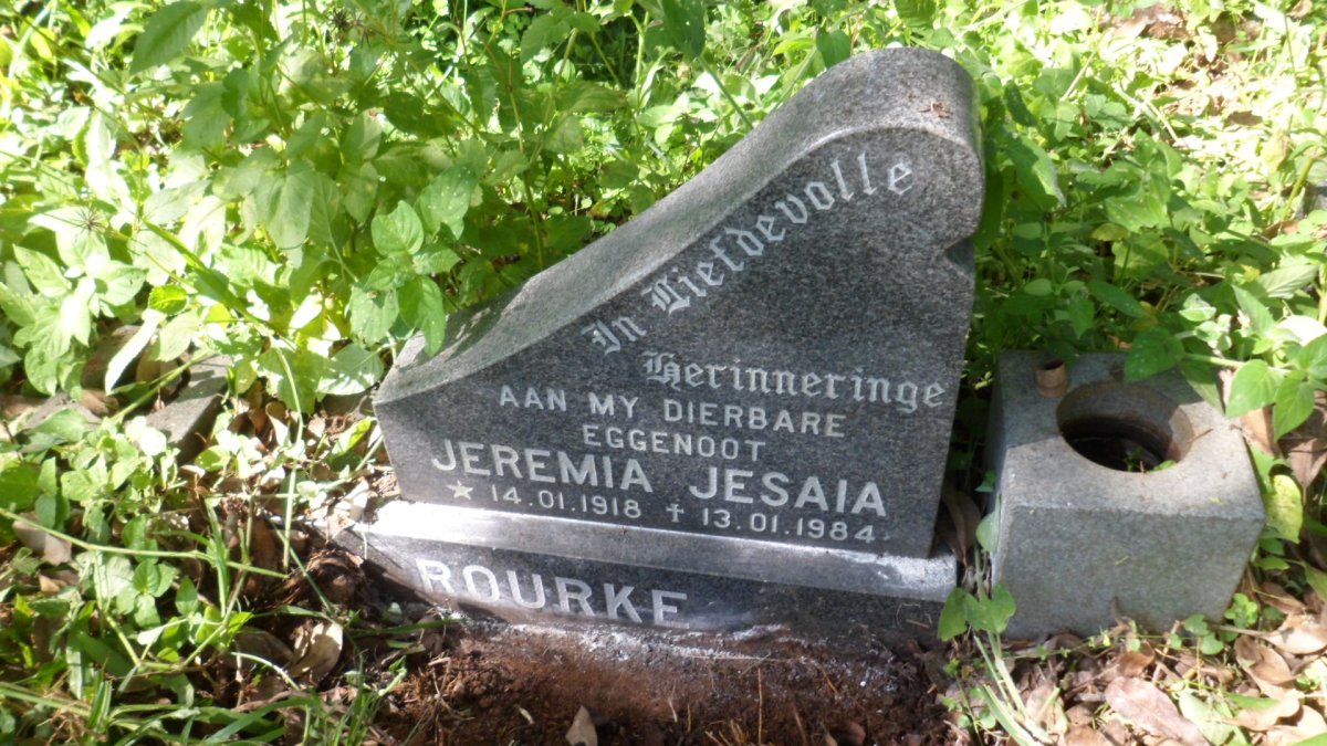 ROURKE Jeremia Jesaia 1918-1984
