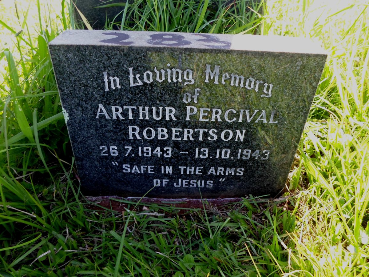 ROBERTSON Arthur Percival 1943-1943