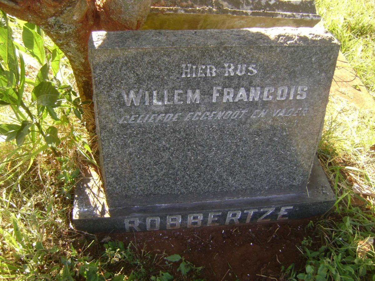 ROBBERTZE Willem Francois -1952