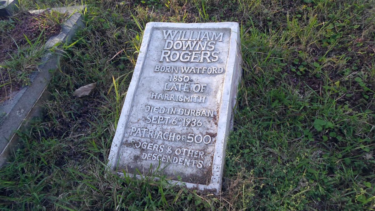 ROGERS William Downs 1850-1936