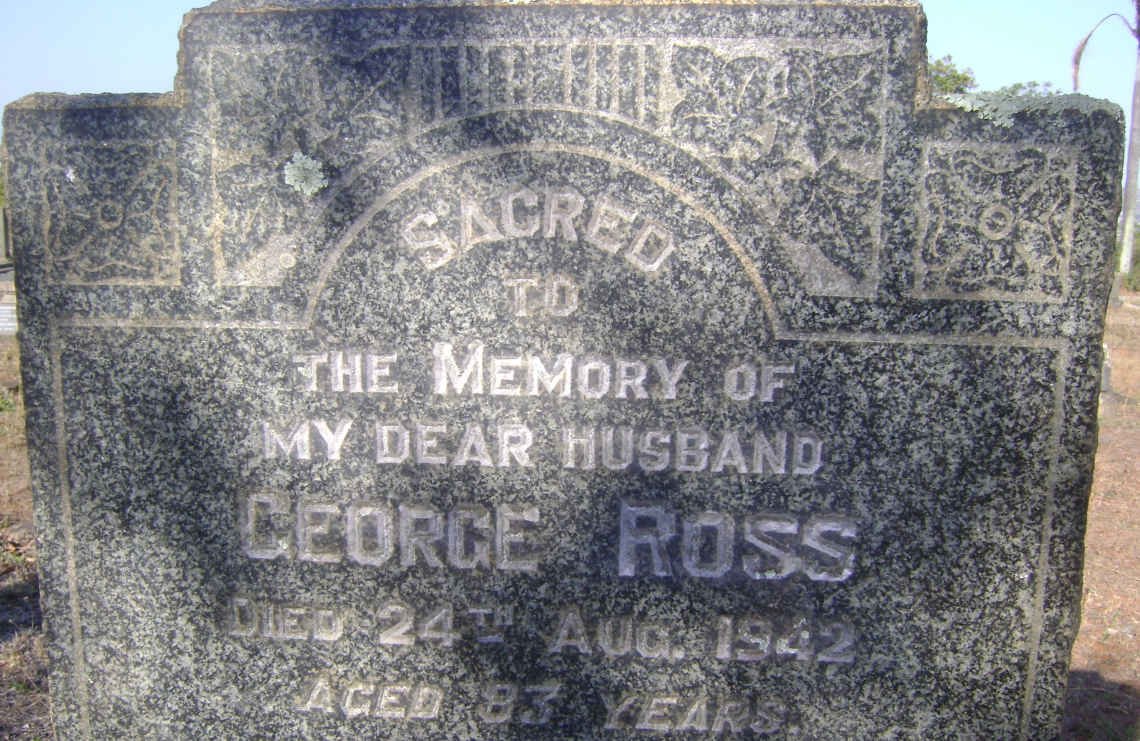 ROSS George -1942 &amp; Jane -1944 :: ROSS Gordon -1917 :: ROSS Douglas -1929