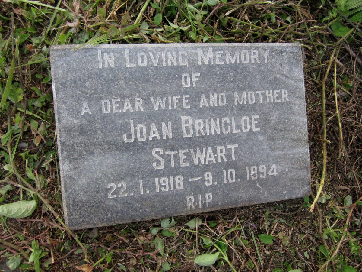 STEWART Joan Bringloe 1918-1994