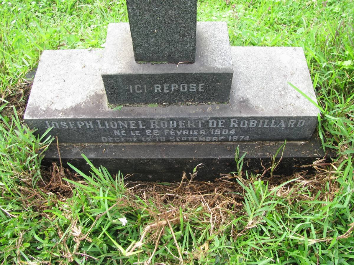 ROBILLARD Joseph Lionel Robert, de 1904-1974