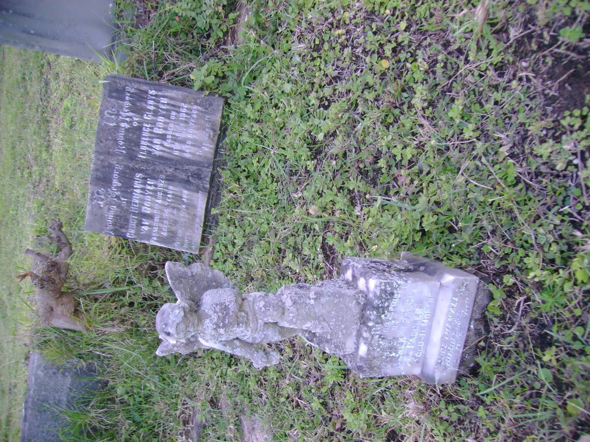 ROOYEN Groot Hermanus, van  -1929 &amp; Florence Gladys -1962 :: PASHLER Derek Francis