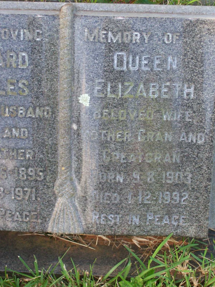 ROGERS Edward Charles 1895-1971 &amp; Elizabeth 1903-1992