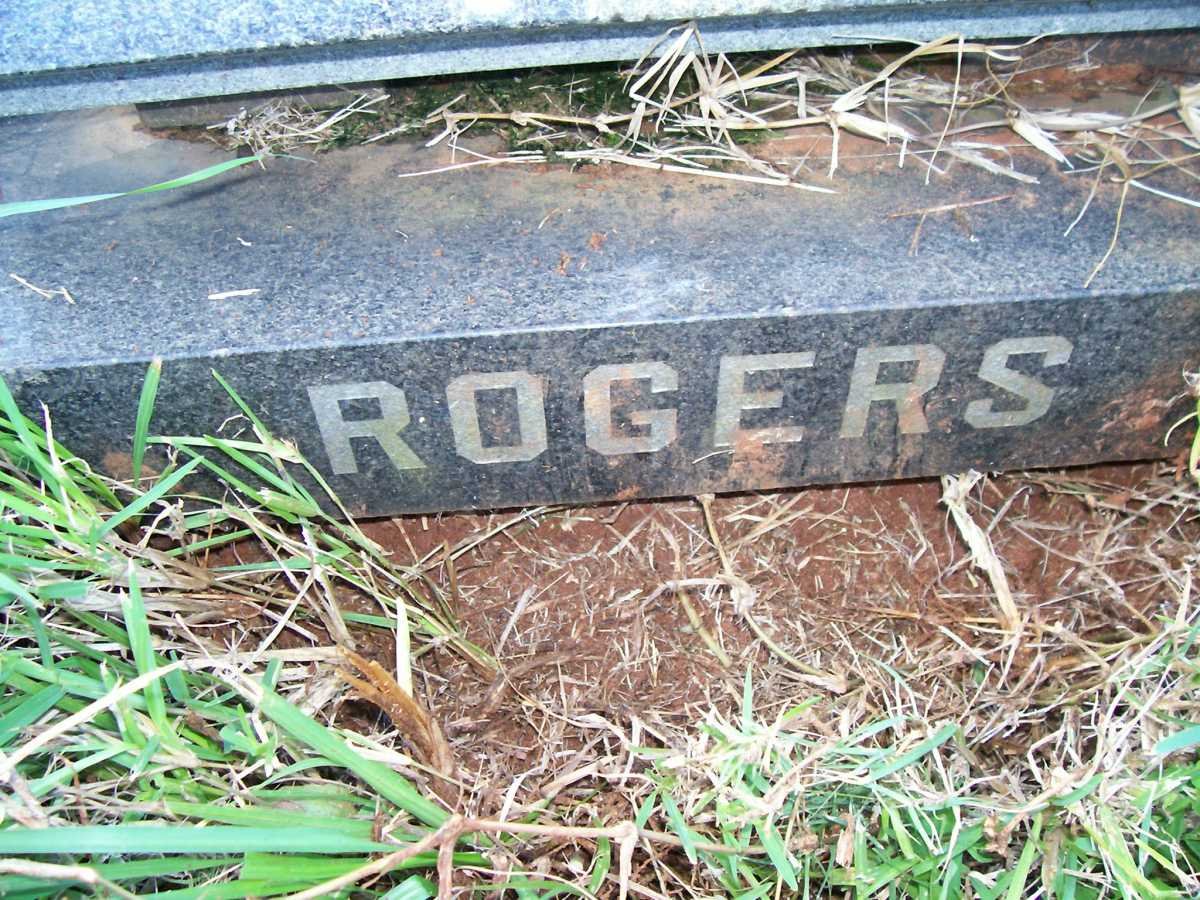 ROGERS Edward Charles 1895-1971 &amp; Elizabeth 1903-1992