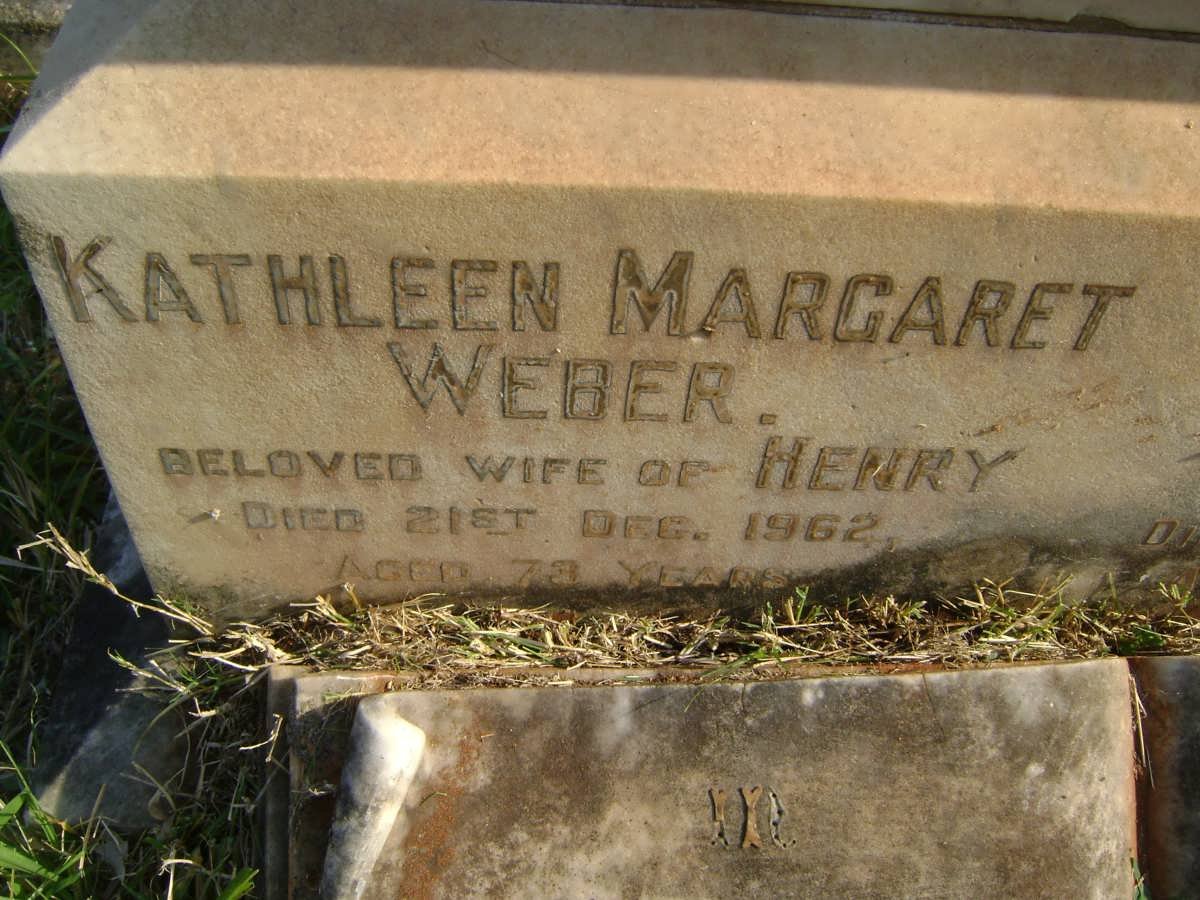 WEBER Kathleen Margaret -1962
