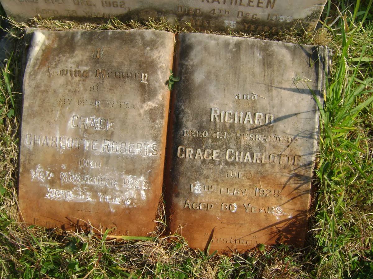 ROBERTS Richard -1928 &amp; Grace Charlotte -1925