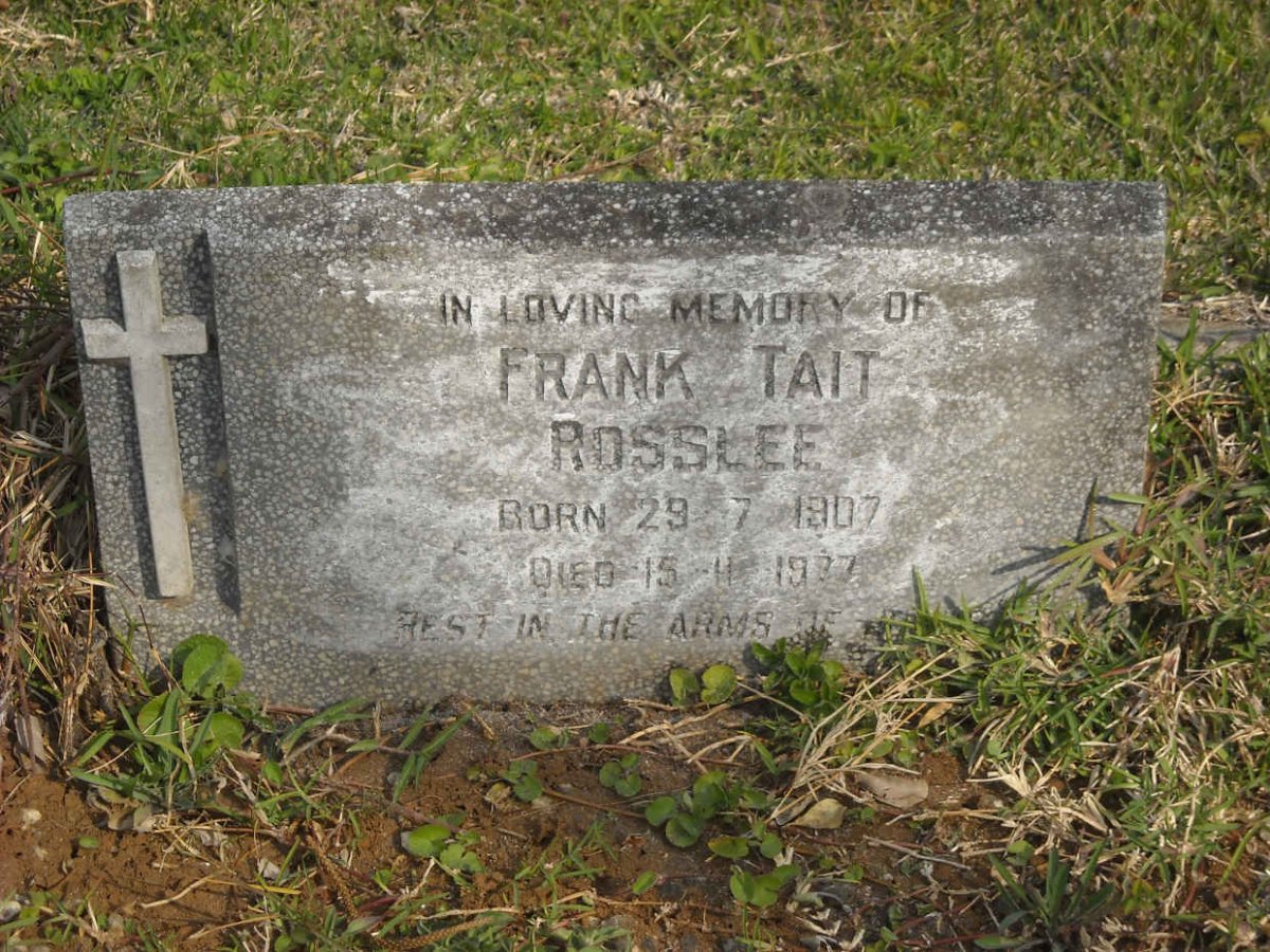 ROSSLEE Frank Tait 1907-1977