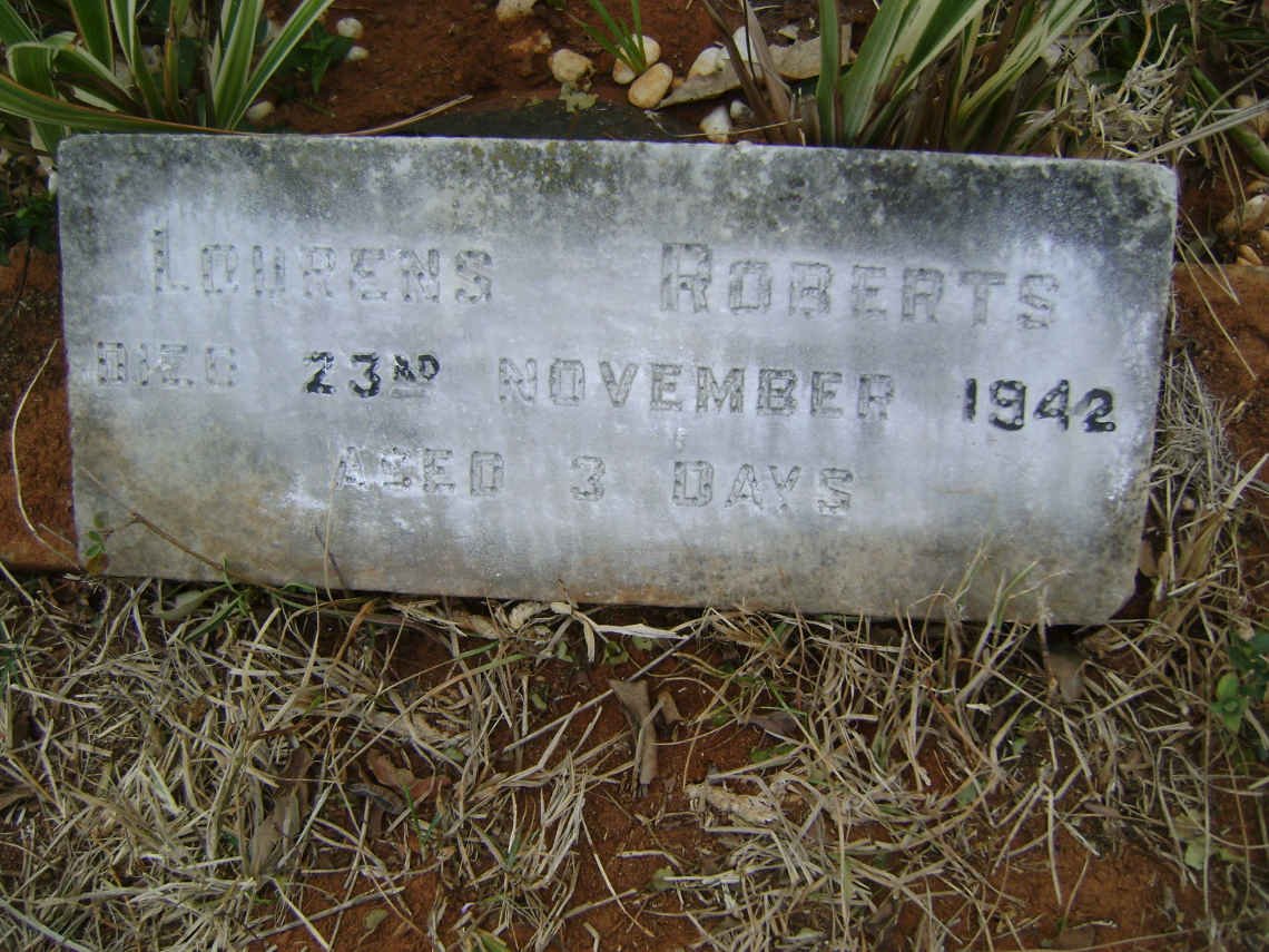 ROBERTS Lourens -1942