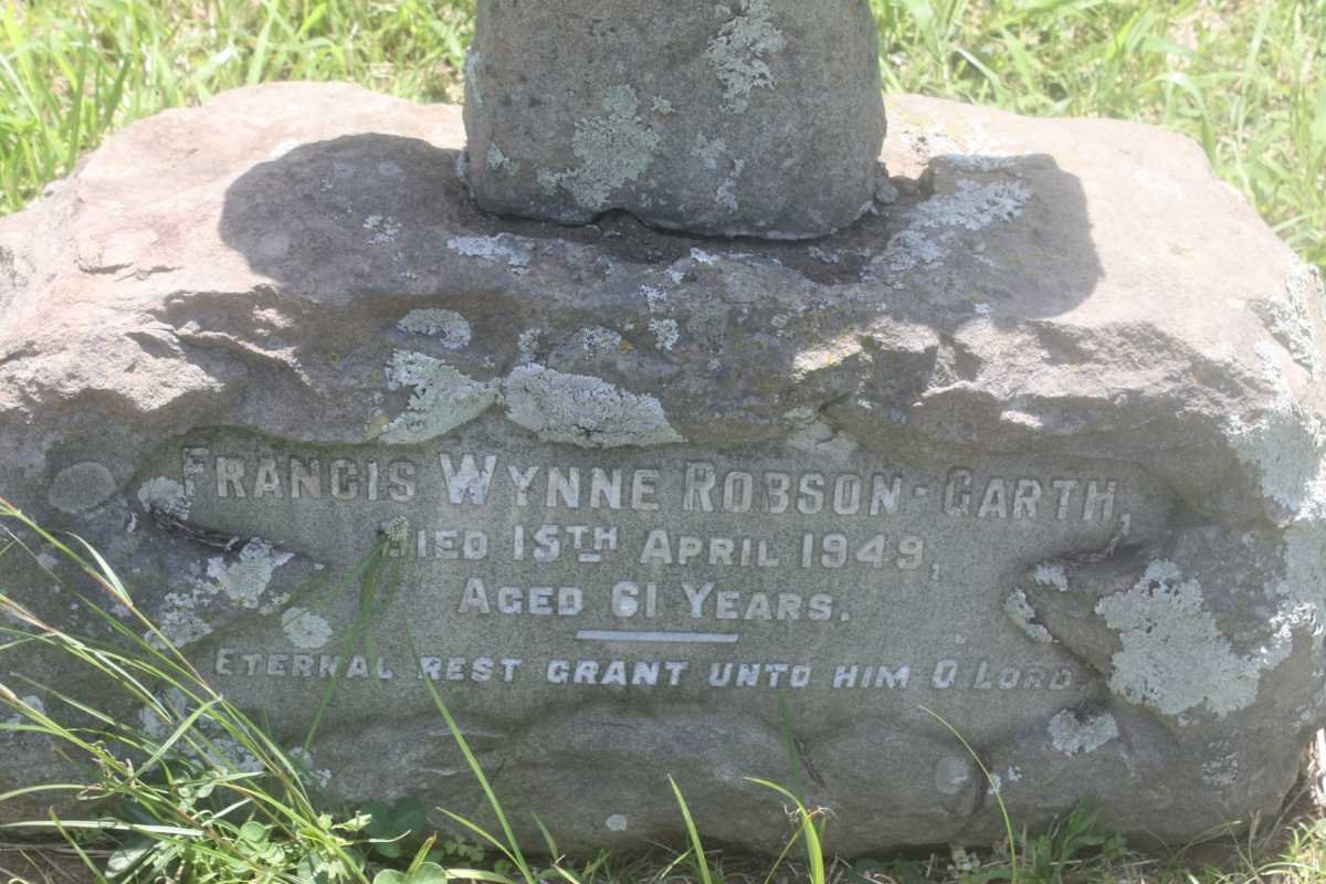 ROBSON-GARTH Francis Wynne -1949
