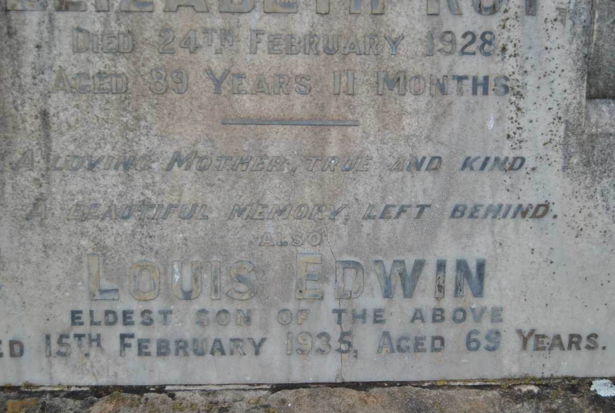 ROY Louis Edwin -1935