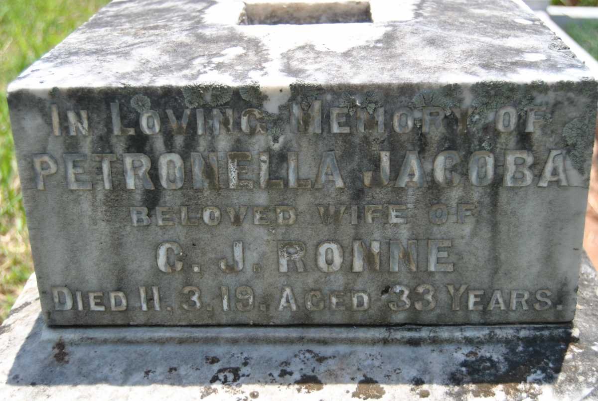 RONNE Petronella Jacoba -1919