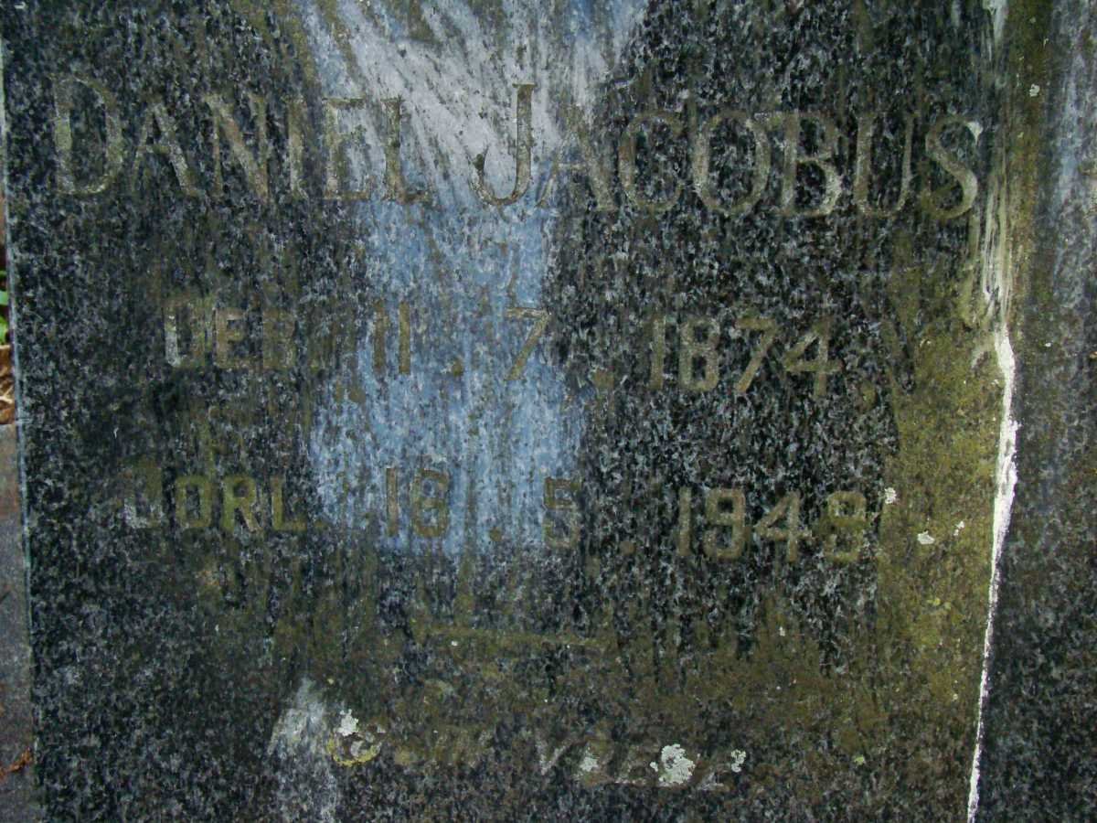 ROBBERTZE Daniel Jacobus 1874-1949 