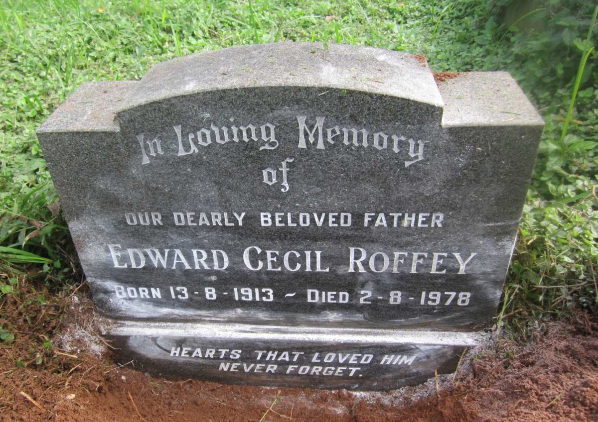ROFFEY Edward Cecil 1913-1978