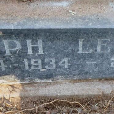 LE ROUX Seph 1934-1963