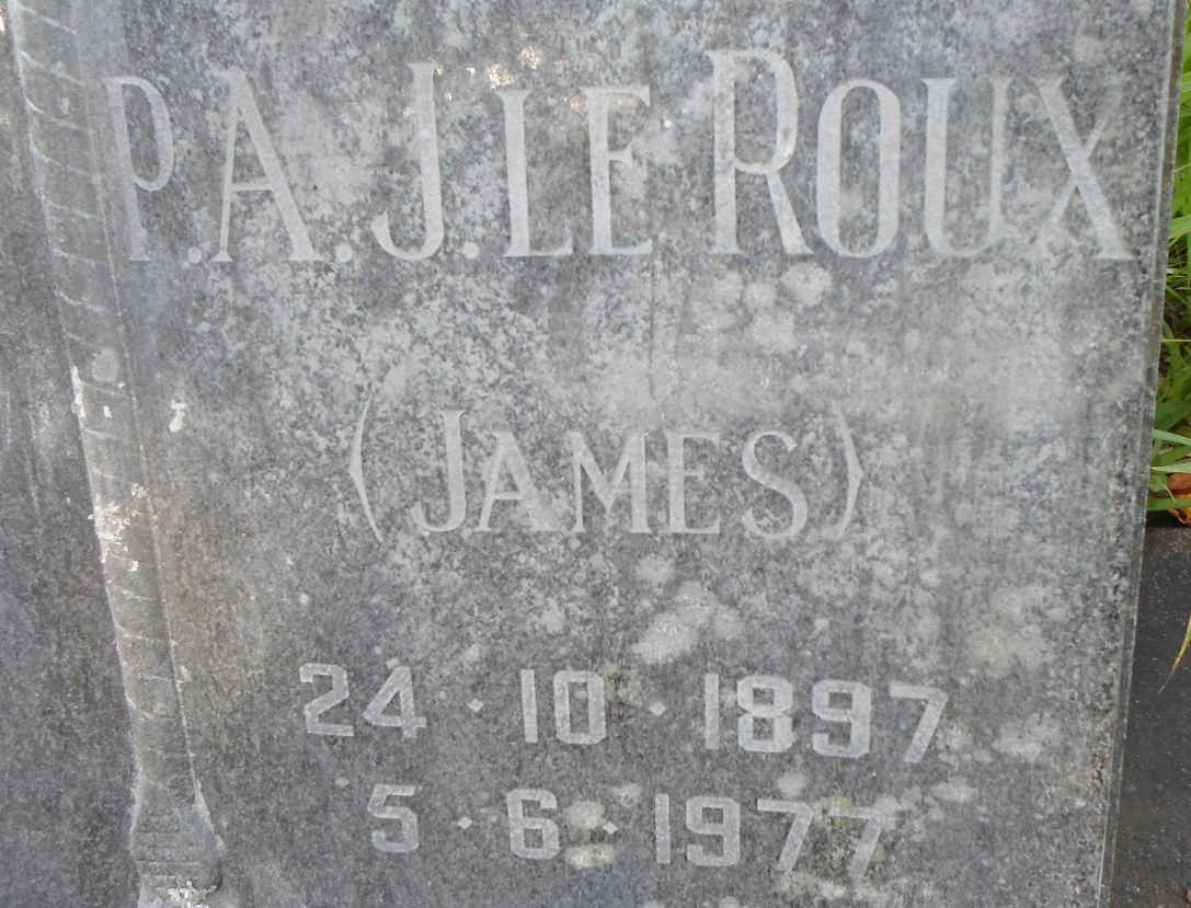 ROUX P.A.J., le 1897-1977