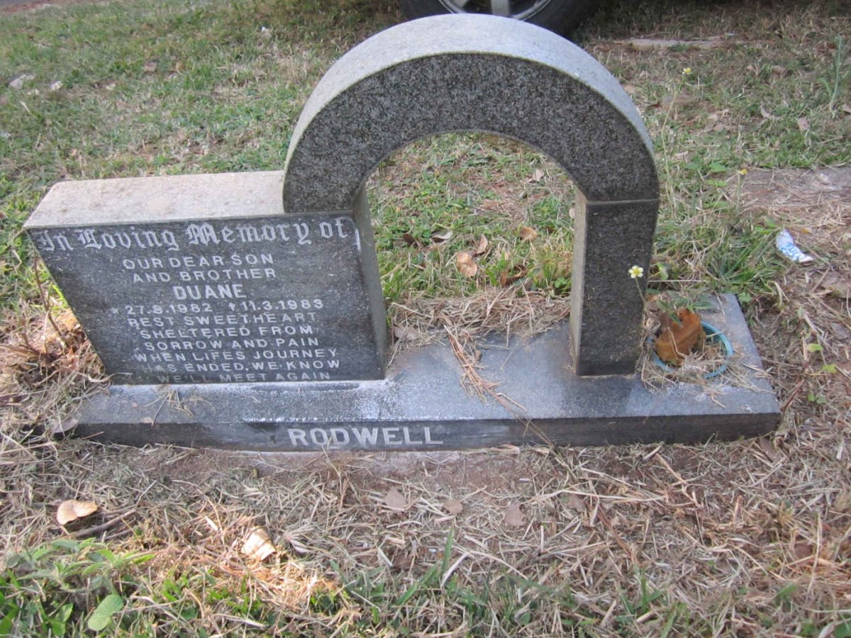 RODWELL Duane 1982-1983