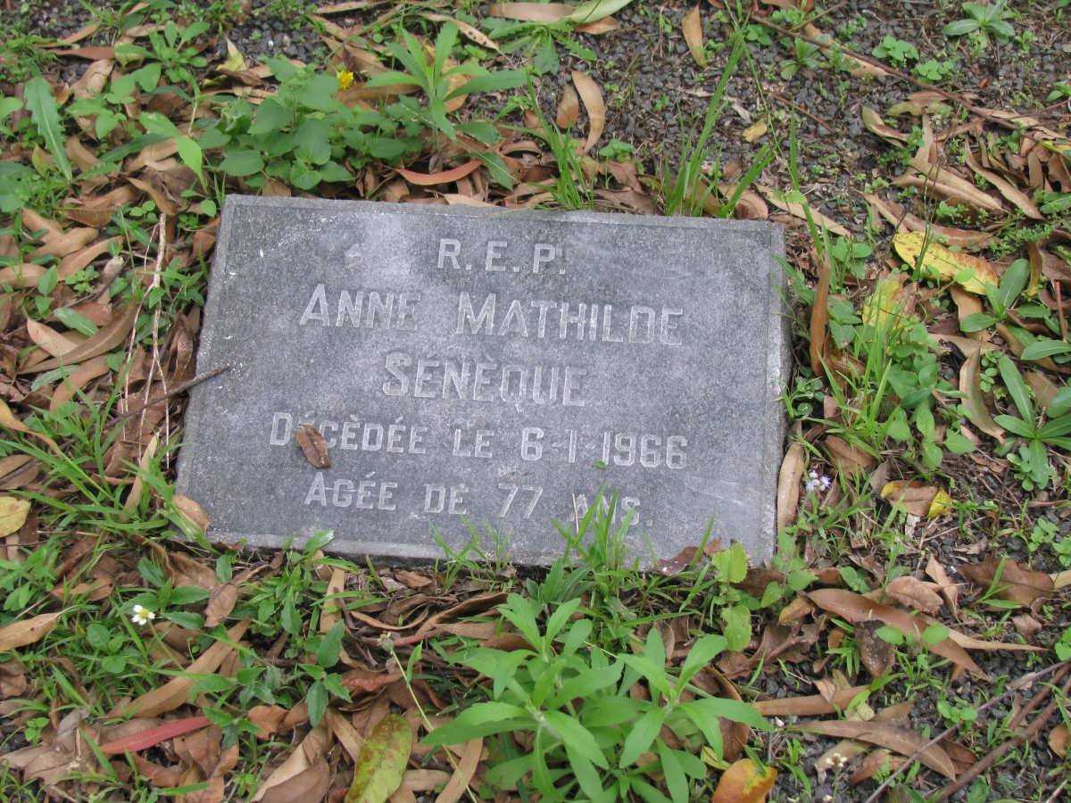 SENEQUE Anne Mathilda -1966