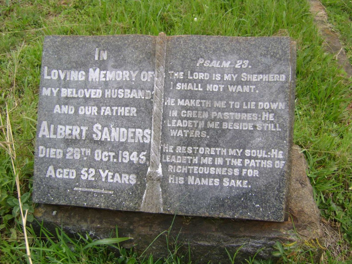 SANDERS Albert -1945