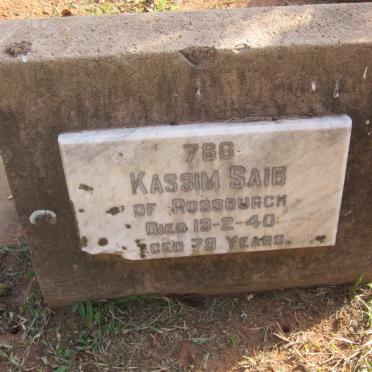 SAIB Kassim -1940