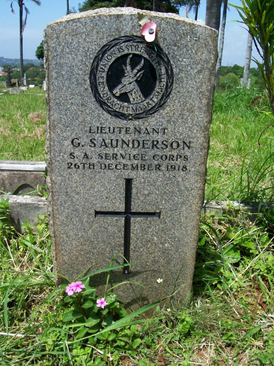 SAUNDERSON George -1918