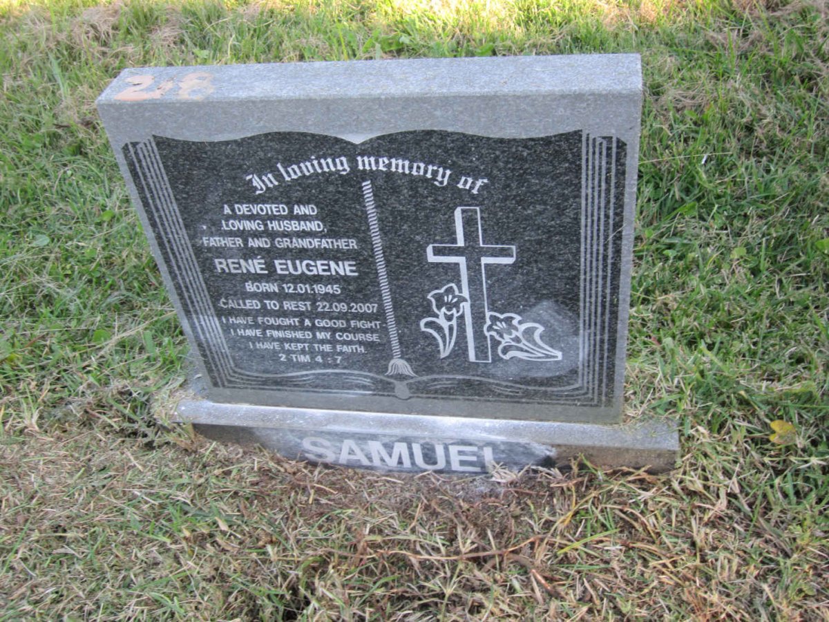 SAMUEL René Eugene 1945-2007