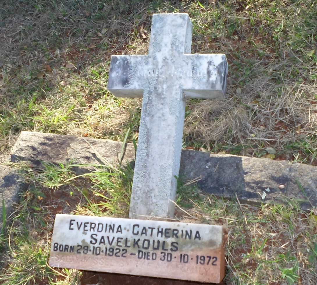 SAVELKOULS Everdina Catherina 1922-1972